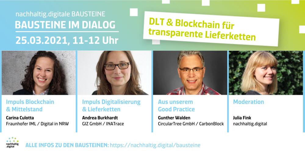 Unsere Referent*innen zu Blockchain © nachhaltig.digital