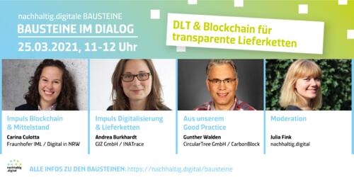 Unsere Referent*innen zu Blockchain © nachhaltig.digital