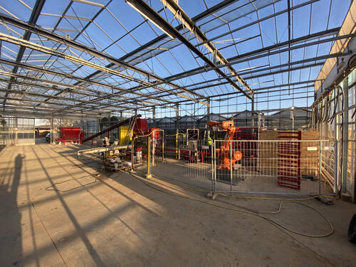 Gewächshaus © Claytec