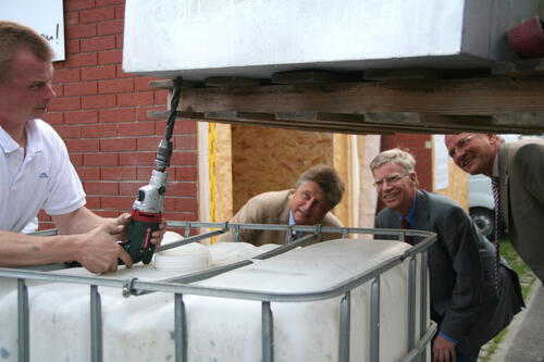 Eisblockwette Haus sanieren - profitieren 