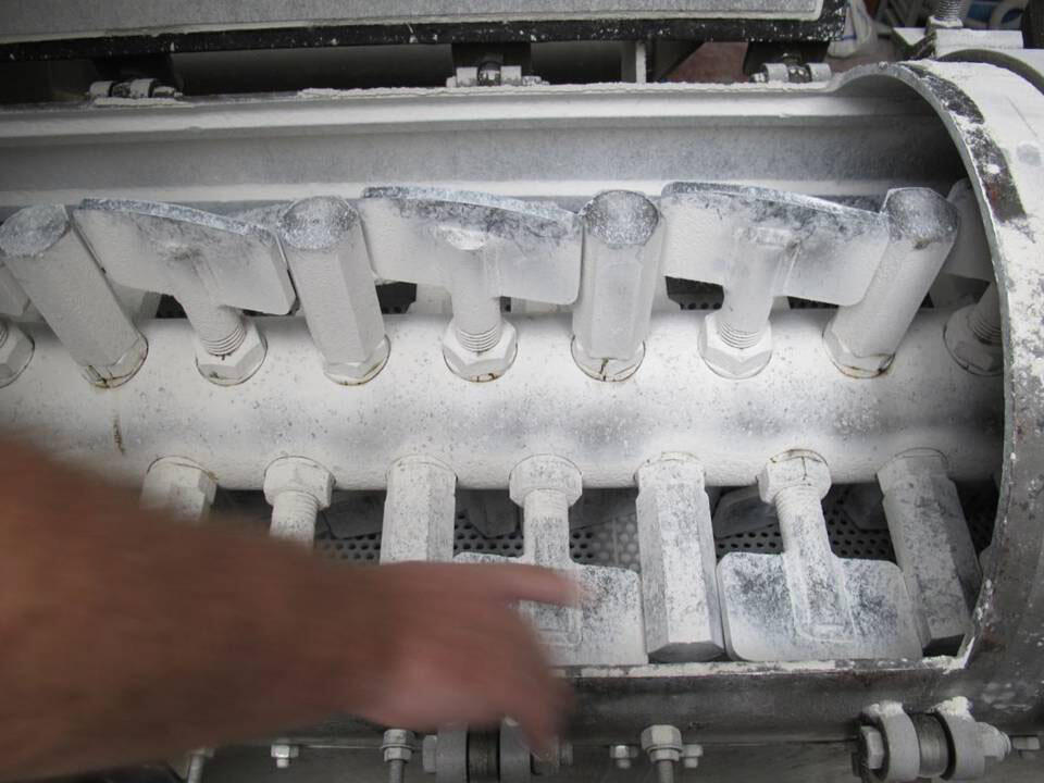 eparator zur Aufbereitung von Gipskartonabfällen 