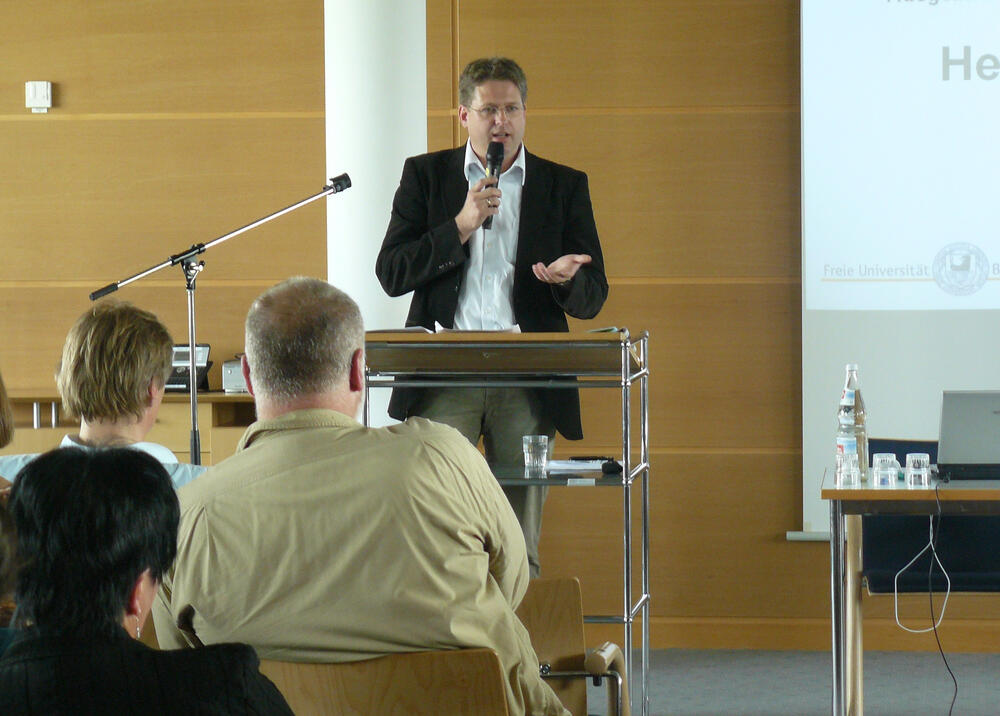 Fachreferent Bittner Multiplikatorenausbildung &copy; FU Berlin