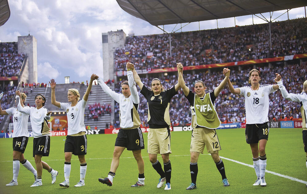 Frauen-Fußballmannschaft 