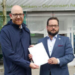 Staatsrat Meyer und DBU-Generalsekretär Bonde © Deutsche Bundesstiftung Umwelt