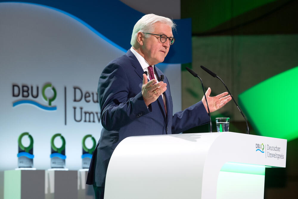 Bundespräsident Steinmeier © DBU/Peter Himsel