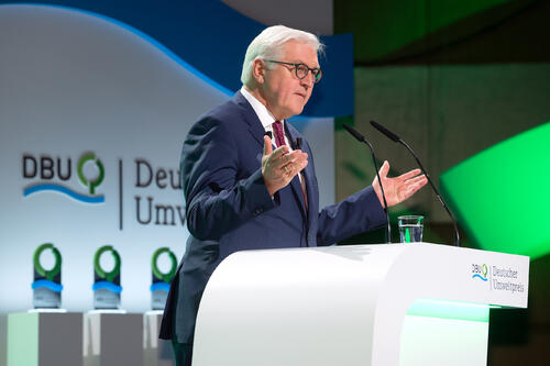 Bundespräsident Steinmeier © DBU/Peter Himsel