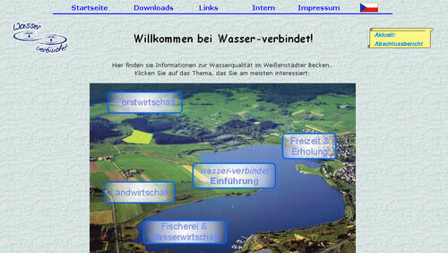 Screenshot www.wasser-verbindet.de 