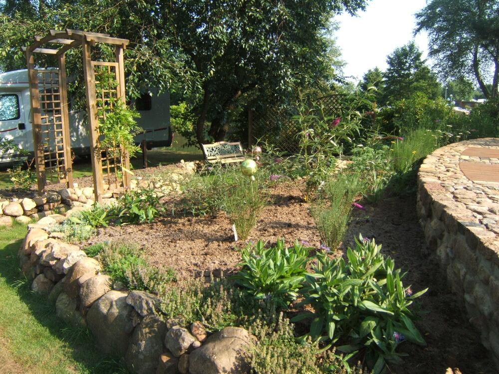 Schmetterlingsgarten Campingpark Lüneburger Heide 