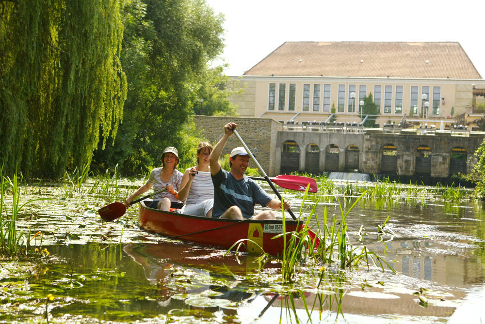 Hase Kanutour Innenstadt Neue Mühle 