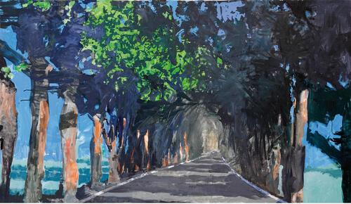 Allee im Sommer &copy; Ulrich Baehr