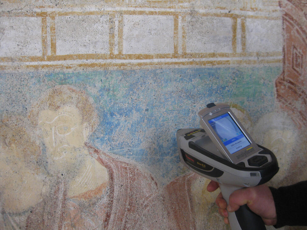 32712_Südwand, St. Georg, Reichenau © MPA Universität Stuttgart, Zöldföldi