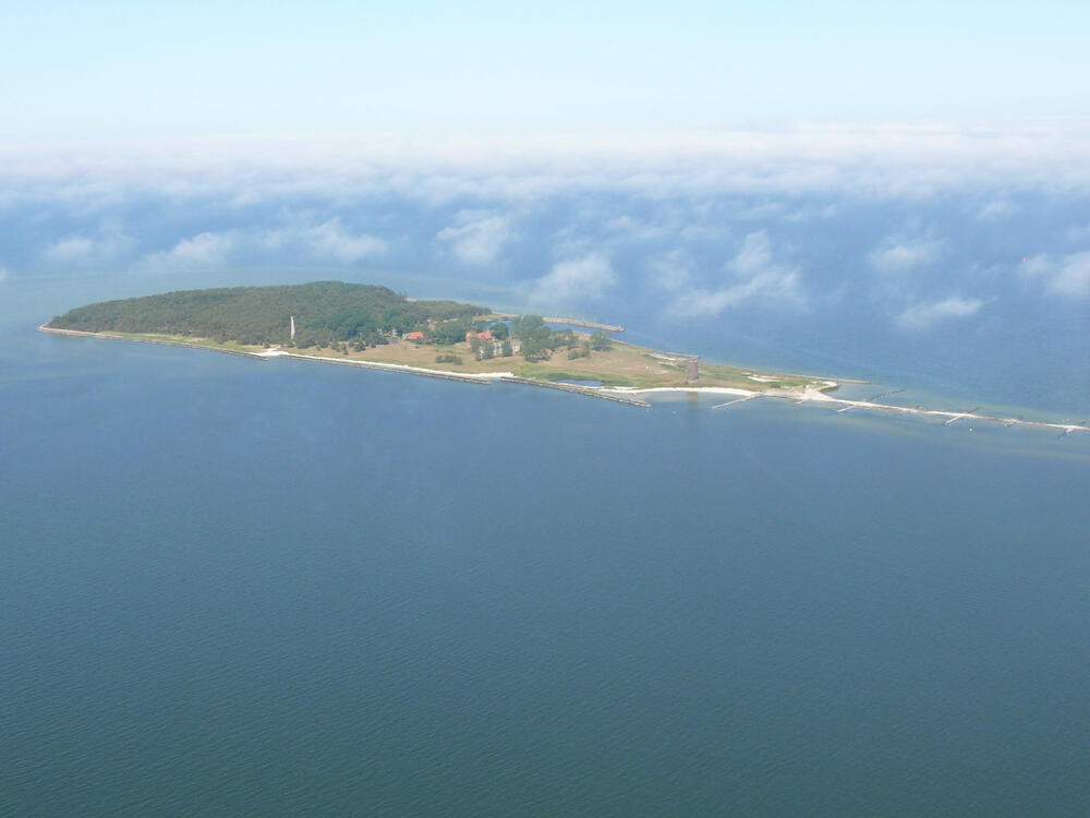 Luftbild Insel Ruden © Uwe Wobser/Bundesforst