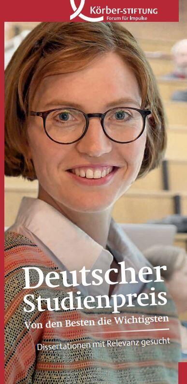 Deutscher Studienpreis Körberstiftung 