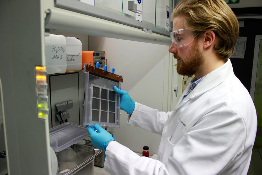 Laborarbeit © Westfälische Hochschule/ Michael Völkel