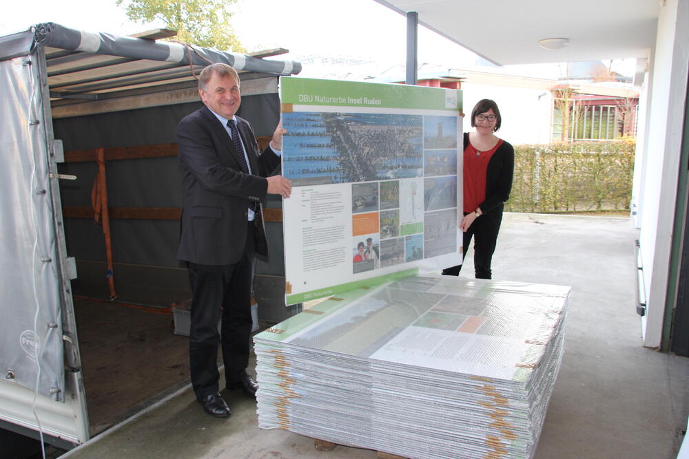 Infotafeln für DBU-Naturerbeflächen 