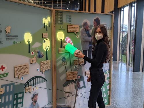 Sehen Sie selbst... © Annika Wachten/DBU