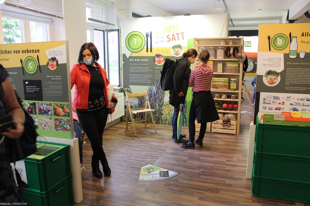 Die Ausstellung ist in verschiedene Stationen aufgeteilt. Foto: UNIKATUM Kinder- und Jugendmuseum gGmbH 