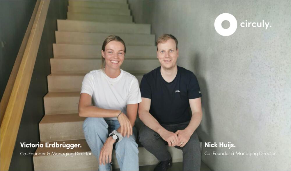 Founders of the start-up circuly © circuly GmbH