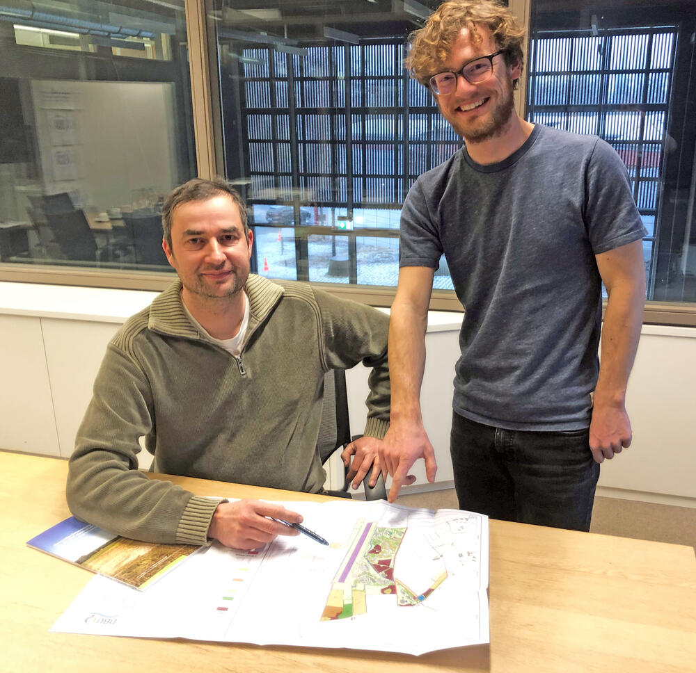 Naturerbe-Entwicklungsplan Hopsten © Katja Behrendt/DBU Naturerbe