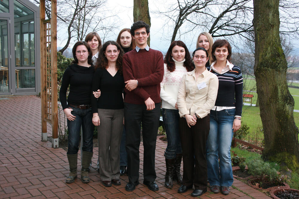 Bulgarische Stipendiaten 