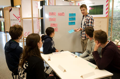 Pädagogisches Programm Ausstellung Workshop © Münch/DBU