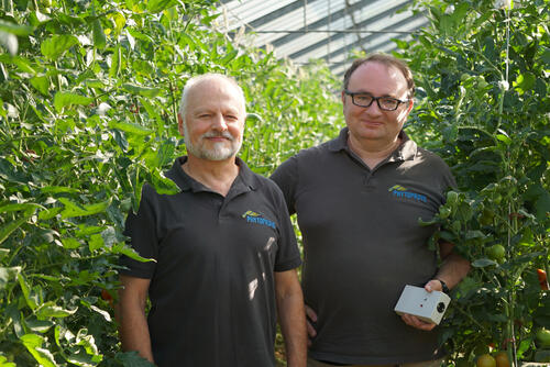 Startup Phytoprove - Dr. Thomas Berberich (l.) und Daniel Weber  © Phytoprove Pflanzenanalytik