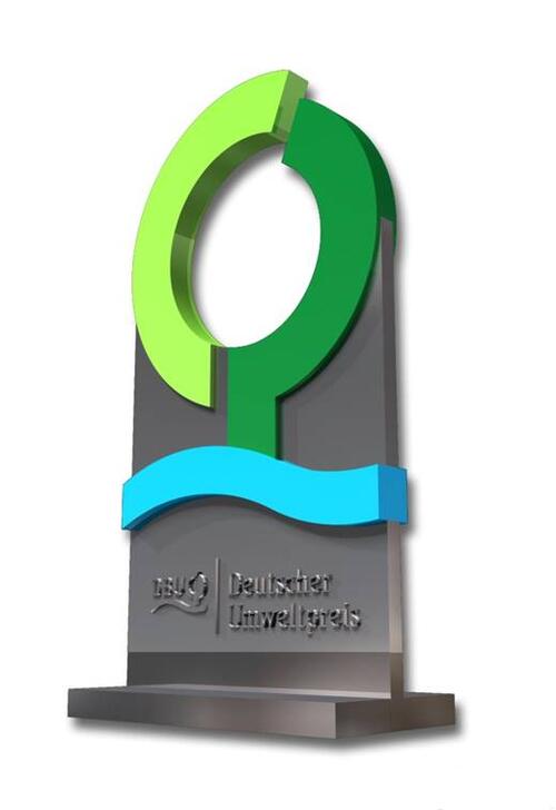 Statuette Deutscher Umweltpreis 2018 
