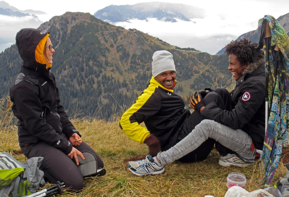 Wanderung in den Bergen © Anna Heinisch/A.L.M.