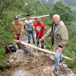 Reparatur von Wanderwegen © Leonhard Geißler/A.L.M.
