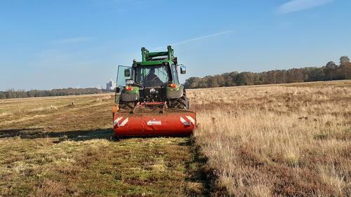Mahd Wersener Heide © Bundesforst/ Rainer Schmidt