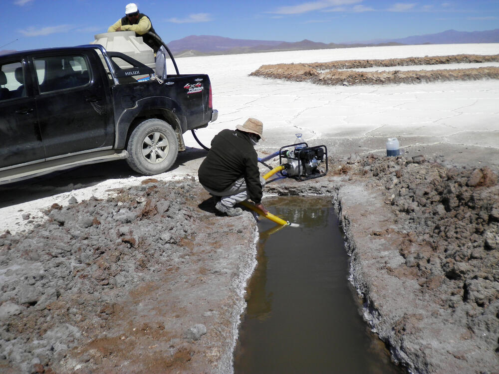 Salzsee © DBU-Projektpartner