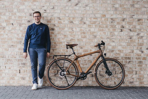 Fahrrad aus Bambus my Boo © Robert Strehler