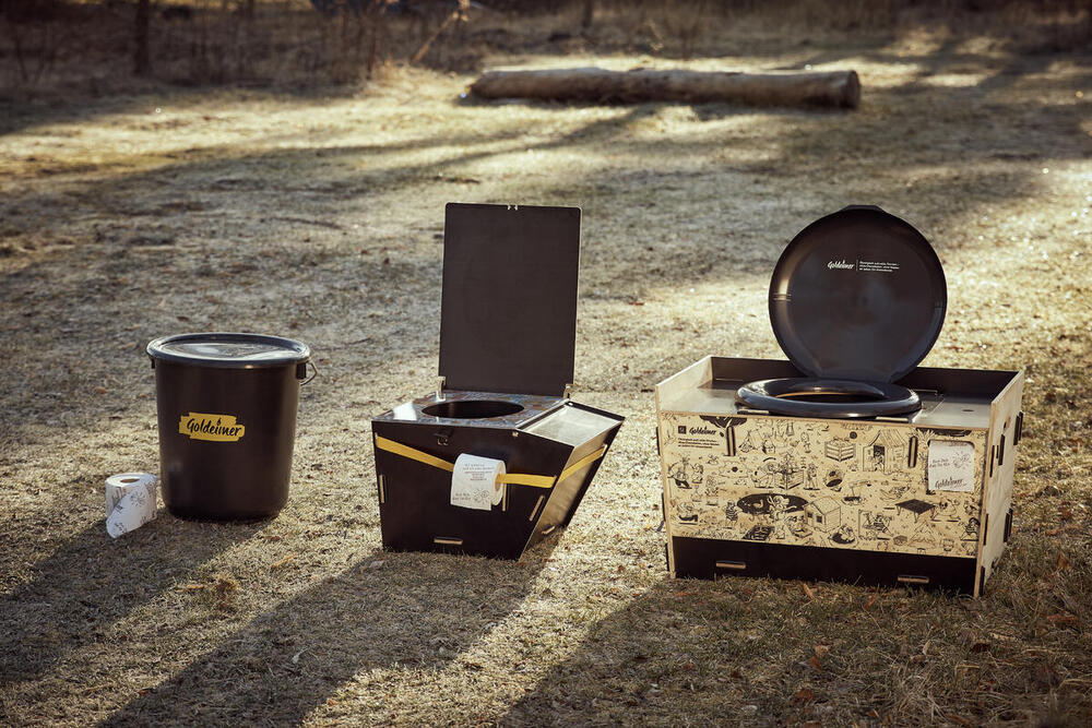 Goldeimer Trockentoilette © Jessica Zumpfe