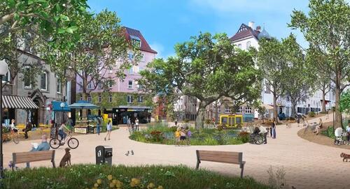 Animation Grün Stadt Grau Jan Kamensky 