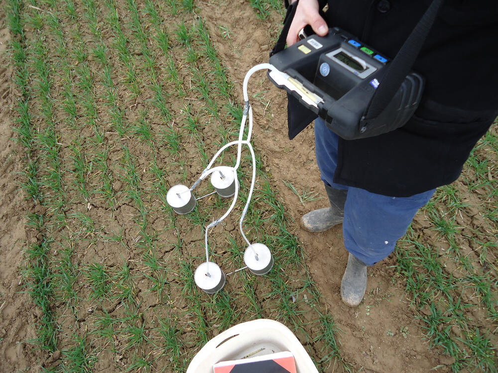 Bodenmessung 