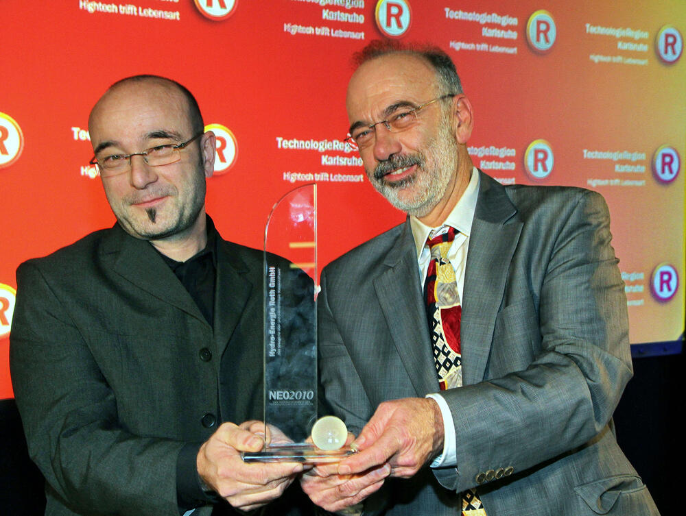 Andreas (links) und Peter Roth 