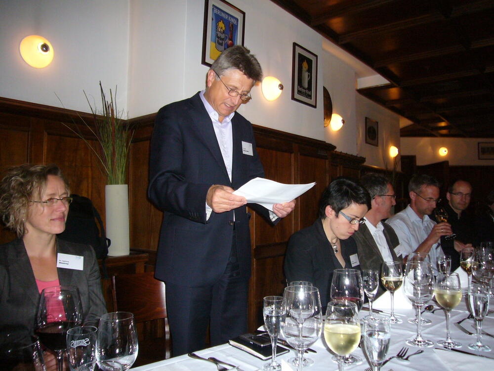 Alumni-Treffen am Vorabend der 20-Jahr-Feier in Berlin Mai 2011 