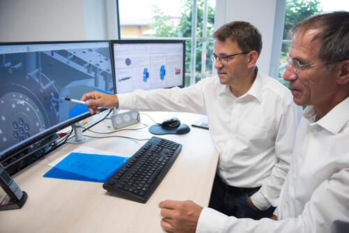 Michael Walter und Johannes Oswald, Umweltpreis 2017, DBU © Jens Kortus Fotografie Miltenberg