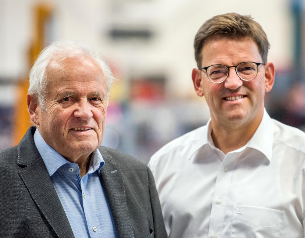  Bernhard (l.) und Johannes Oswald, Umweltpreis 2017, DBU © Jens Kortus Fotografie Miltenberg