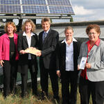 Bewilligungsübergabe Co2-Werkstatt 