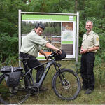 E-Bike Zschornoer Wald © Bundesforst