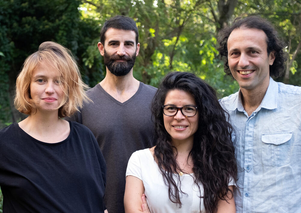 Das Team von HEDERA (v.l.): Dr. Lilo Wagner, Alberto Diaz-Durana, Dr. Natalia Realpe Carrillo, Dr. Alfonso Caiazzo &copy; HEDERA Sustainable Solutions GmbH