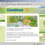 Die Kinder-Seiten der Graslöwen-Homepage www.grasloewe.de 