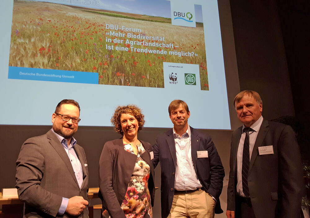 DBU-Forum: Mehr Biodiversität in der Agrarlandschaft - Ist eine Trendwende möglich? © Deutsche Bundesstiftung Umwelt