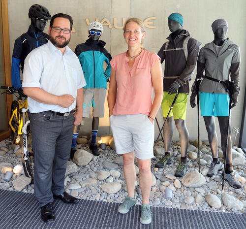 Besuch Bonde bei VAUDE 