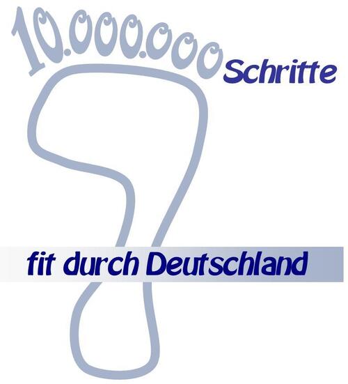 Logo 10.000.000 Schritte &copy; Heidi Lehmal