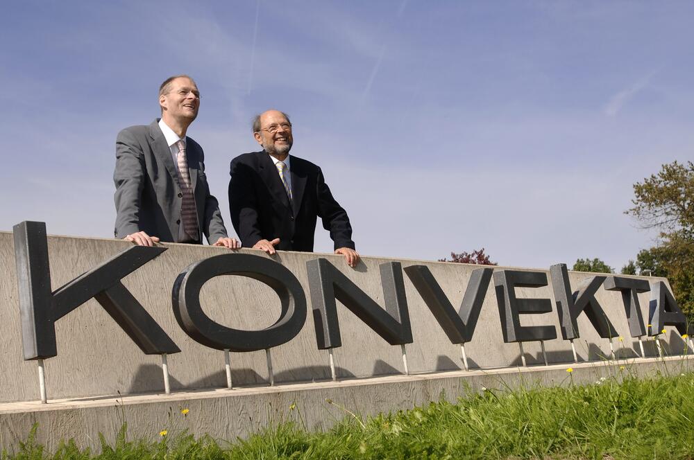 Prof. Jürgen Köhler und Carl H. Schmitt 