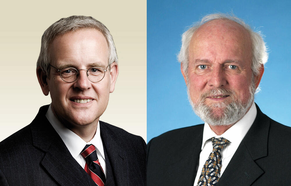 Holger Zinke and Ernst Ulrich von Weizsäcker 