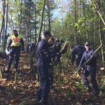 Projekttag DBU-Naturerbefläche Lauterberg Aus- und Fortbildungszentrums der Bundespolizei (BPOLAFZ) Bamberg © Jens-Eckhard Meyer, Bundesforstbetrieb Reußenberg