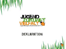 Deklaration Cover - JuZuVie © Deutsche Bundesstiftung Umwelt